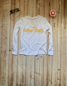Yellow Sally V Neck Fishing Shirt