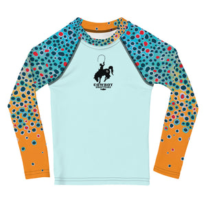 Cowboy Drifters Brown Trout Fishing Shirt (kid) – Yellow Sally