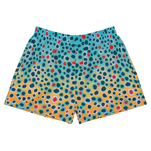 brown trout fishing shorts
