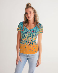 Brown Trout V-Neck Tee