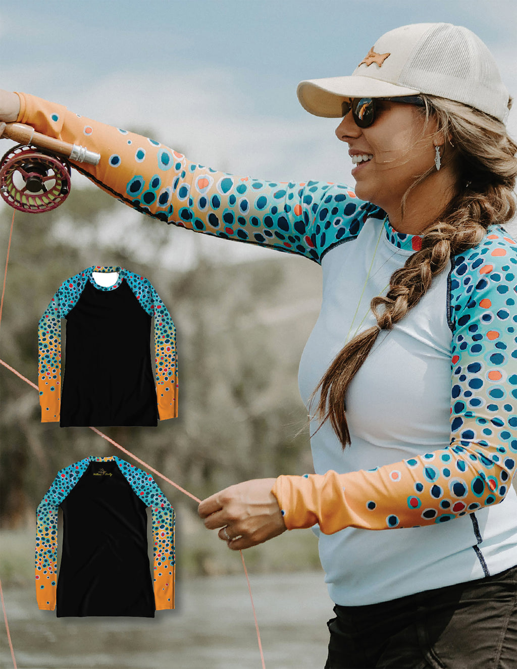 Women's fishing clothing – Yellow Sally