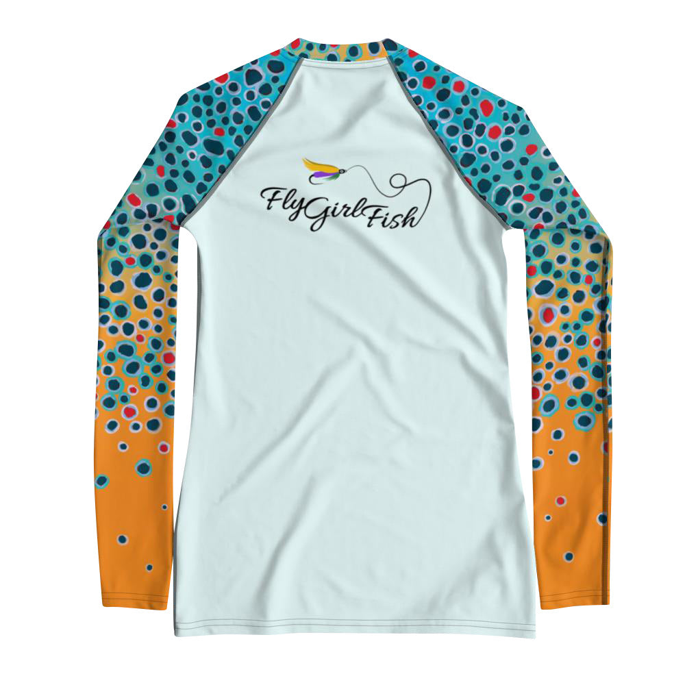 Custom Trout Fly Fishing Long Sleeve Tournament Shirts, Multi-Color Trout Fishing Jerseys for Men, Women and Kids IPHW5885 Purple