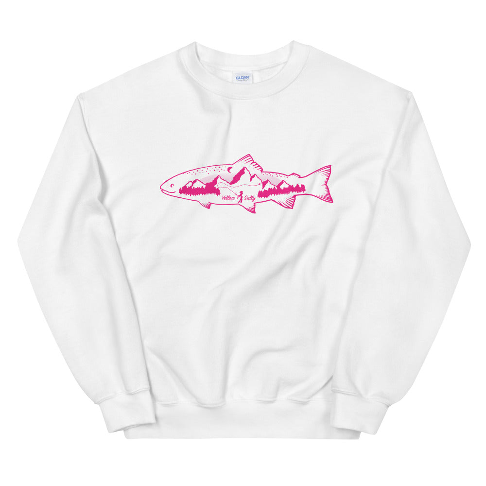Pink Trout Sweatshirt